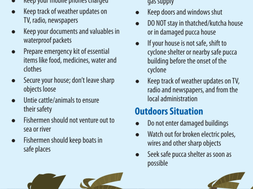Cyclone Do's & Don'ts
