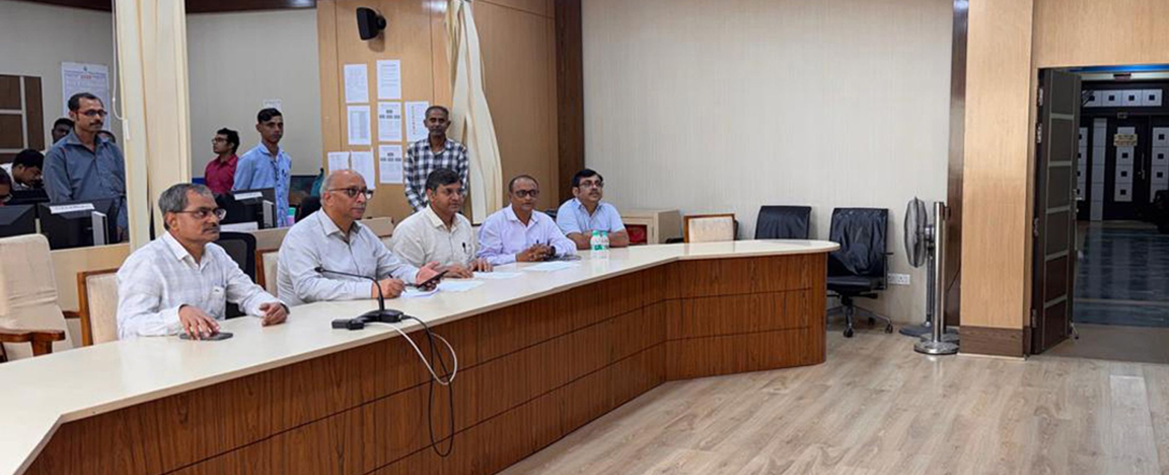 Monitoring of Water Logging Situation by Chief Secretary & Principal Secretary, DMCD